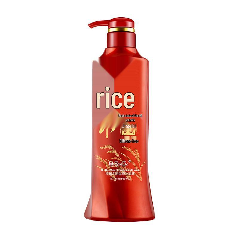 White Dolphin Rice Water Anti-Dandruff Shampoo for Fluffy, Smooth, Nourished Hair