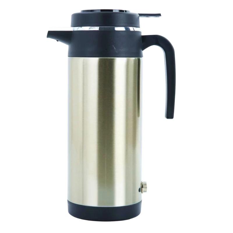 1200 ML Mașină Fierbător Mașină Camion Încălzitor de apă Capacitate mare 12/24 V Ceai Cafea Fierbător Design rezistent la scurgeri 120/240 W Oprire automată