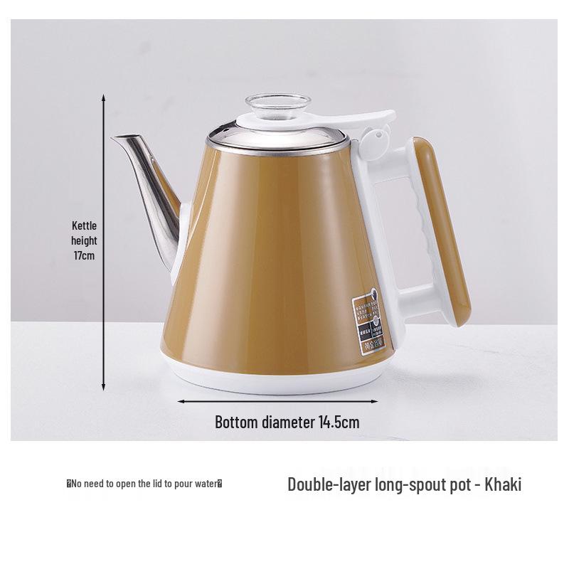 Universal Stainless Steel Electric Tea Kettle and Dispenser with Stove Function