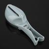 Fast Remove Fish Skin Scraping Brush Plastic Scraper Kitchen Cleaning Fishes Knife(White)