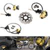 Kit de Freio a Disco Hidráulico Dianteiro / Traseiro para Motocicleta Para a Maioria das Motos de Cross Pit Dirt Bike 50cc-125cc BBR TTR CRF 50 XR Apollo