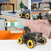 Smart Car TurboPi Mecanum Wheel Motor 4WDRobot Car forStarters Open Source Programmable Robot Car DIY Kit forRaspberry Pi 4B 8GB