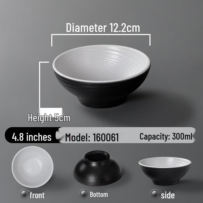 Yuzhuxun Melamine Small Rice/Soup Bowl