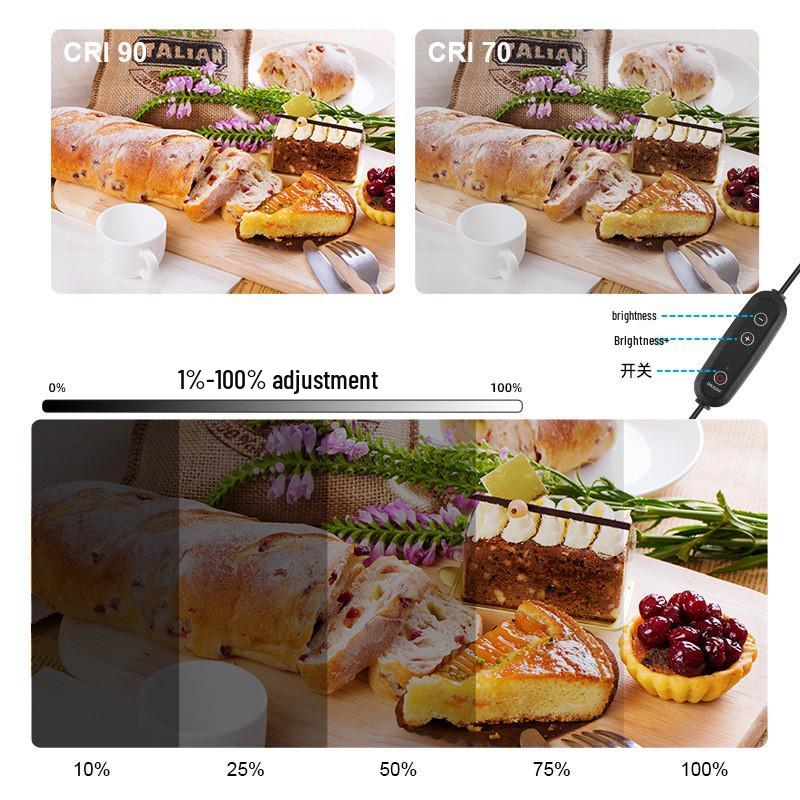 PULUZ 60cm LED Soft Light Photo Studio Kit