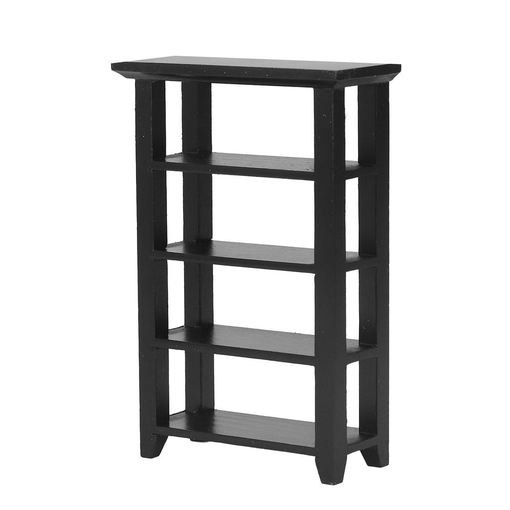 Doll House 4 Layers Shelf Vivid Lifelike Appearance Pure Color 1:12   Flower Stand for   Decoration Gifts
