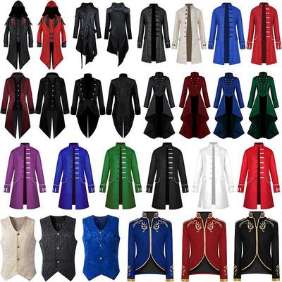 Medieval Retro Wizard Cloaks and Monk Robes for Halloween