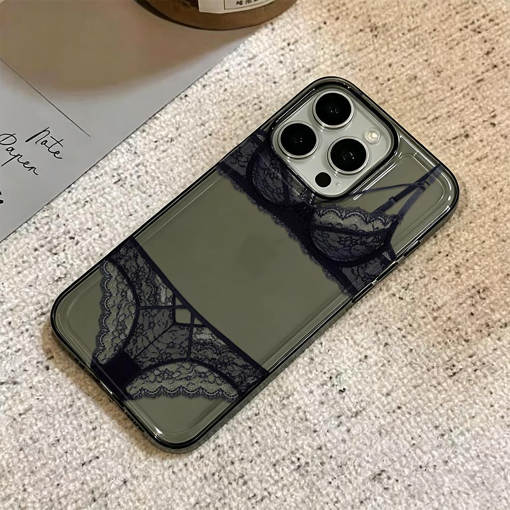 Hot Girl Style Funny Underwear Phone Case For Iphone 14 Pro Max 16 15 14 Pro 13 17 Air 12 11 15 Plus Shockproof Soft Cover