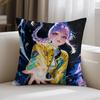 Kpop Sofa Pillowcase Demon Hunters Anime Cushion Cover Bedroom