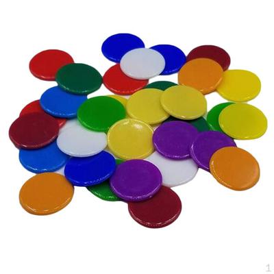 100 Coins Chips Solid Color Suppose Accessory