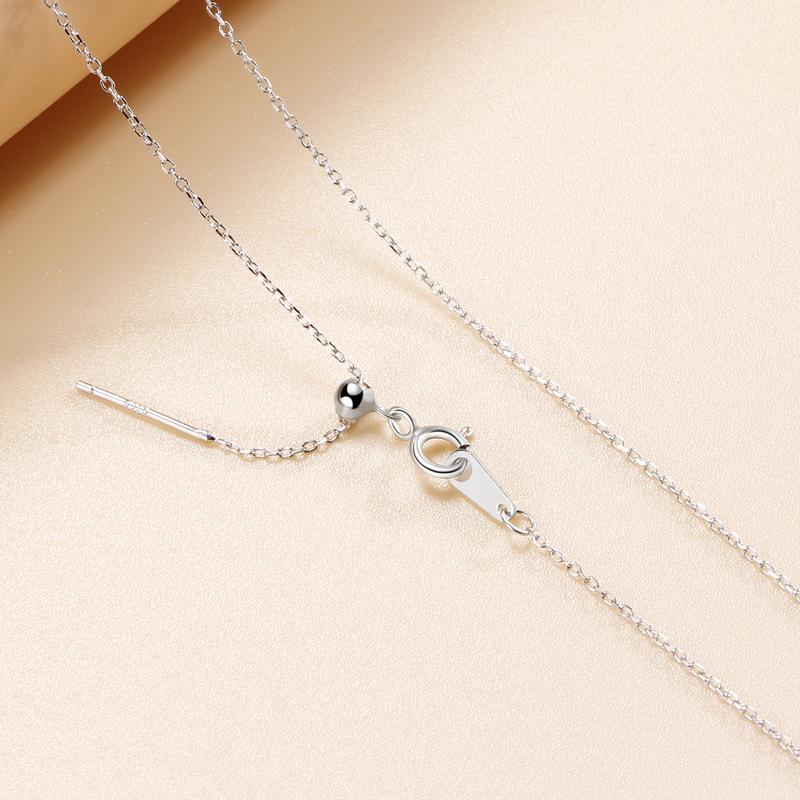 

Ожерелье Регулируемая простая цепочка Коробчатая цепочка Крестообразная женская летняя дизайнерская ключичная цепочка с цепочкой