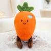Pumpkin Carrot Mushroom Eggplant Corn Lotus Root Vegetable Plush Pendant Toy