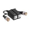 2 Stück Twisted-Pair-Sender 1080P Störfest Geringer Verlust Einzelne Passive BNC-Anschlüsse für AHD HDCVI HDTVI-Signal