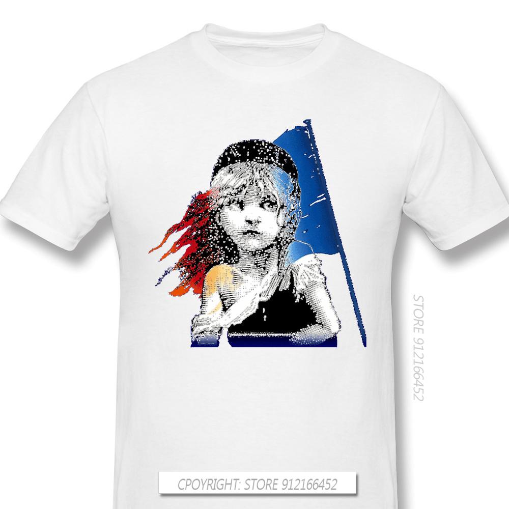 Unisex Les Miserables Valjean Historical Period Musical Film Comfortable Tshirt Les Mis 100 Cotton Tees Harajuku Tshirt