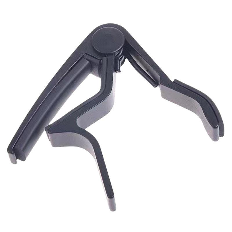 

Premium Nylon Guitar Capo - Quick Change Clamp for Easy Tone Adjustment - Fits Acoustic, Classic, Electric Guitars and Ukuleles чорний