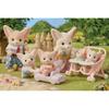 Sylvanian Families Dolls [Fennec Family] FS-48 ST Mark Certified Toy Doll House for Ages 3 and Up...