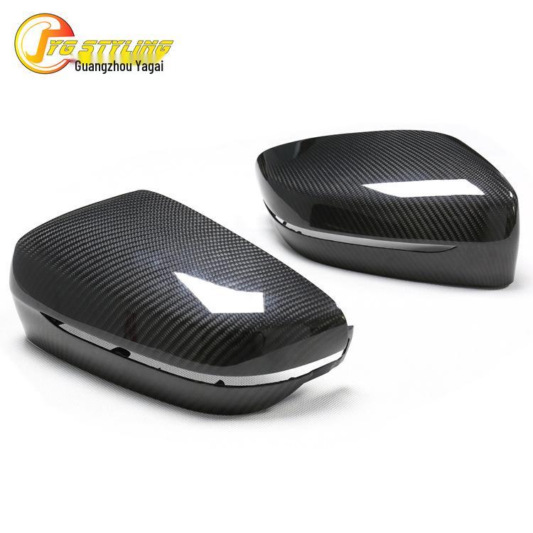 Dry Carbon Fiber Rearview Mirror Cover for BMW 3/4/5/7/8 Series & 6GT G20/30/22/23
