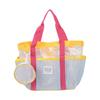 Large Capacity Mesh Swim Bag Breathable Beach Storage Bag  Toiletries Essential Organizer