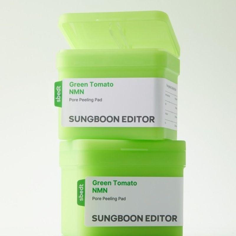

SUNGBOON EDITOR Green Tomato NMN Pore Peeling Pad 170ml (60 sheets)