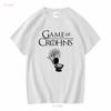 Game of Crohns T Shirt Long or Short Sleeves Vintage Washed Comfortable Stylish Casual Versatile Slightly Breathable Fashion