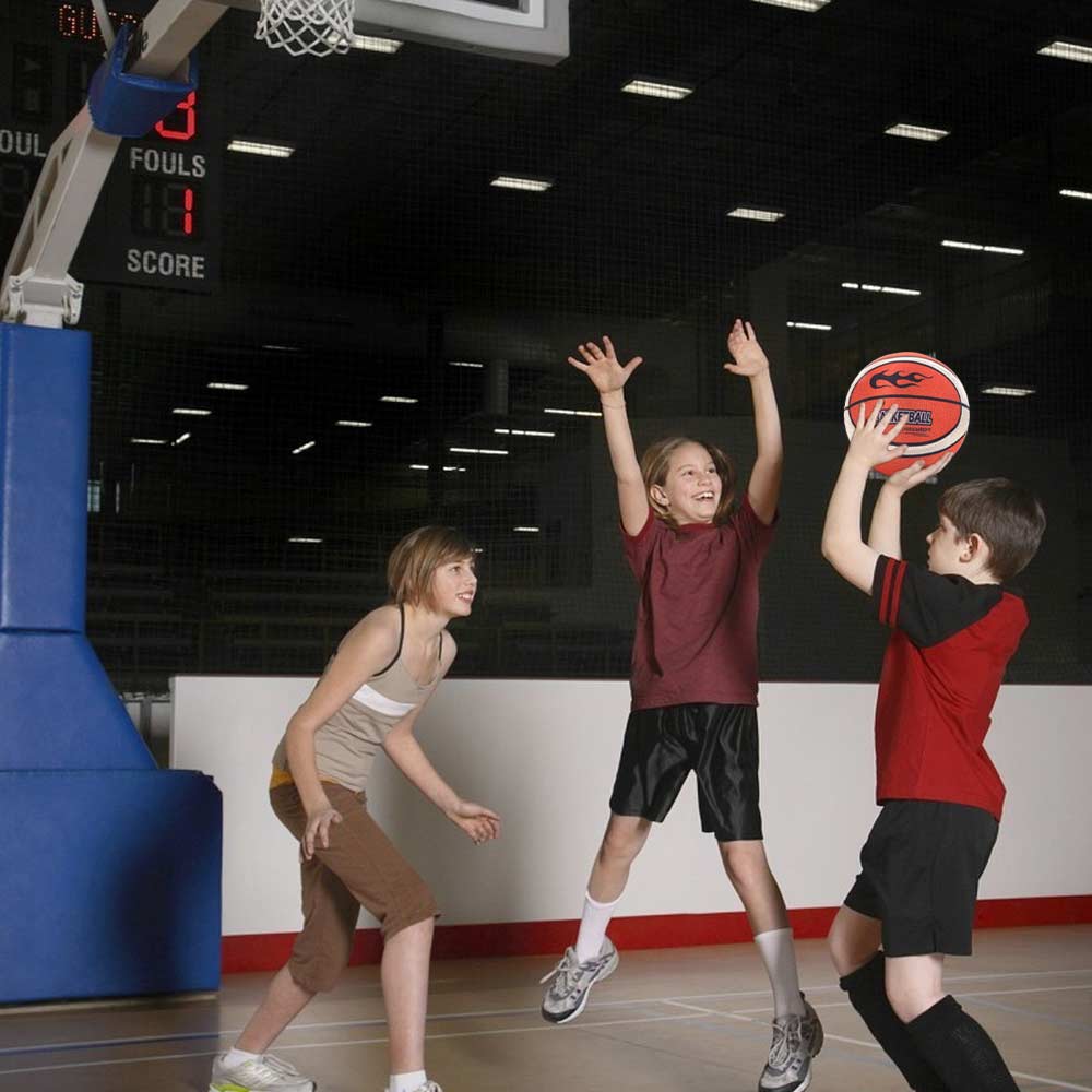 High Elasticity Silent Bouncing Basketball Low Decibel Elastic Practice Ball  Birthday Gift