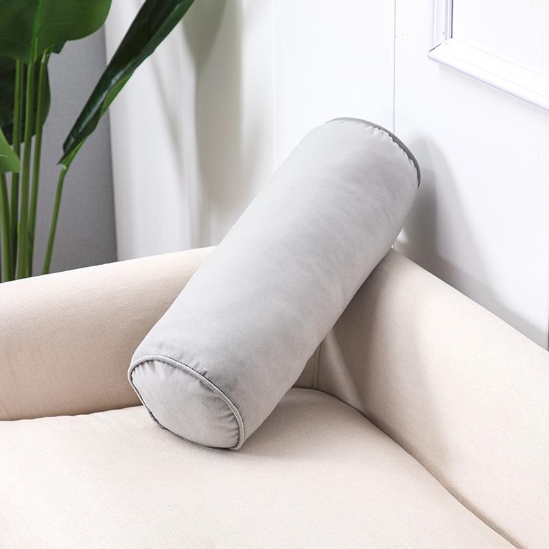 

Dutch Velvet Neck & Lumbar Support Pillow - Cervical Spine Bolster, Bedside Sofa Cylinder, Full Support Backrest Pillow 50*17cm (with inner core)