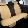 Universal Leather Car Seat Cushion Set with Backrest, Tie-Free Design, Four Seasons Use