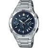 No Casio Watch Wave Scepter [domestic Genuine] Radio Wave Solar Wvq M410de 2a2jf Silver Blue Dial