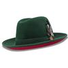 New felt hat, solid color felt hat, webbing decorative pure wool felt hat