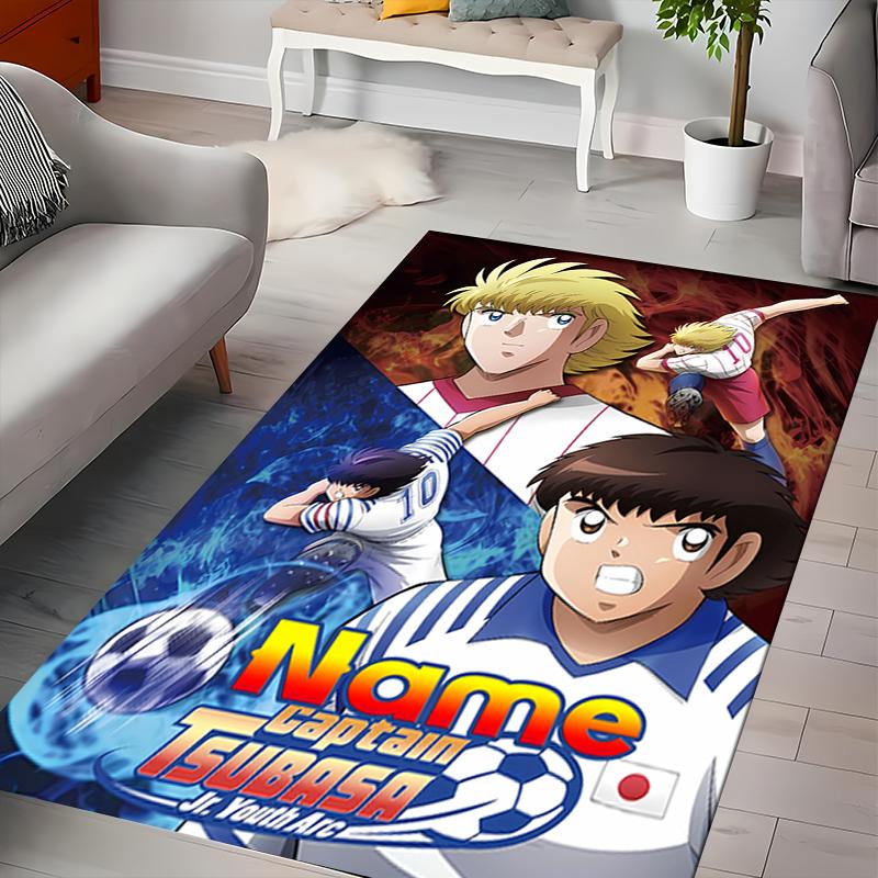 Custom Personalization Captain Tsubasa Dream Team Area Rug - Perfect For Kitchen, Bathroom,Laundry Room Decor Large Size Available,Gift All Seasons
