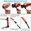 1 Set High Quality Inflatable Tube Hose Liquid Petrol Gas Transfer Car Accessories Portable Manual Pump Oil Siphon Hand Suction