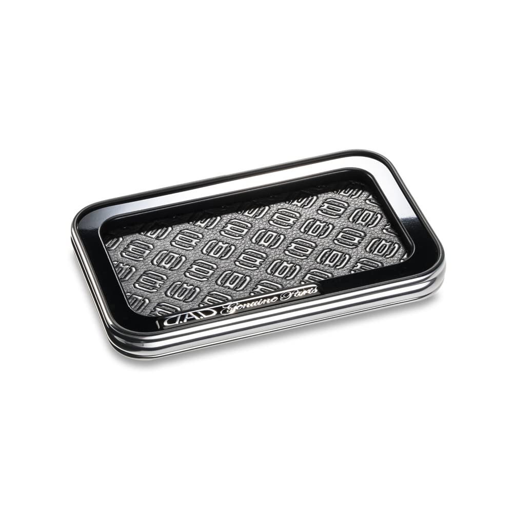 

DAD GARSON Skinato Colony Black D.A.D Tray, Small, [Tray Design Monogram], Plated/Piano [HA644-01-11]