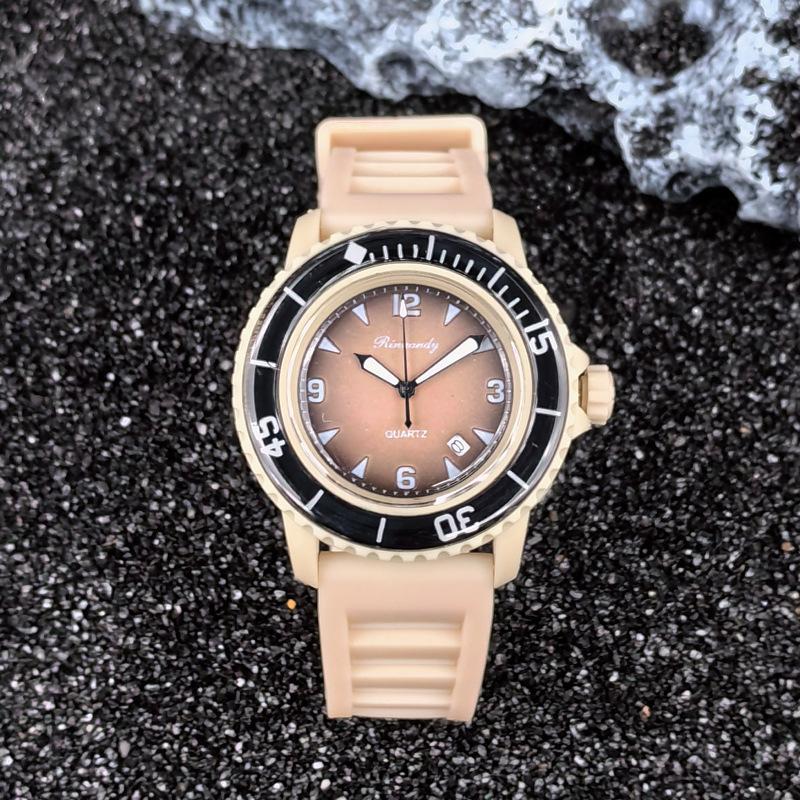 JYL Couple Watch Rolex Style Student Silicone Strap