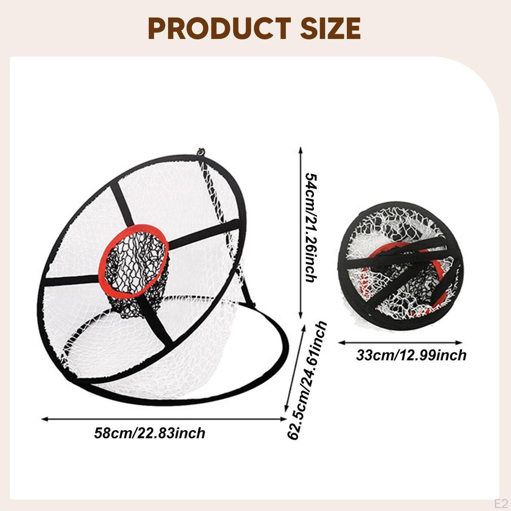 Golf Chipping Net for Backyard Practice Swing Game Folding