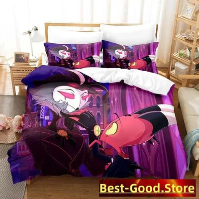 3D Stolas Boss Bedding Set Single Twin Full Queen King Size Bed Set Adult Kid Bedroom Duvetcover Sets Anime Parure De Lit Bed