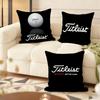 Golf Sports TTitleistS Cushion Cover Natural Linen Organic Fabric DoubleSided Printing Couch Pillow Covers Home Decor