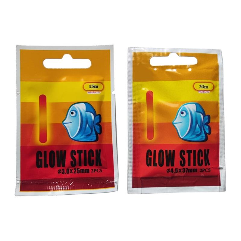 Fishing Rods Glow Sticks 2pcs Night Fishing Float Rod Lights Fishing Rod Light