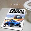 Tappetino da Gioco Rettangolare Antiscivolo Morbido per la Casa Tappetino d'Ingresso Interno Esterno Tappetino di Benvenuto Rocket League