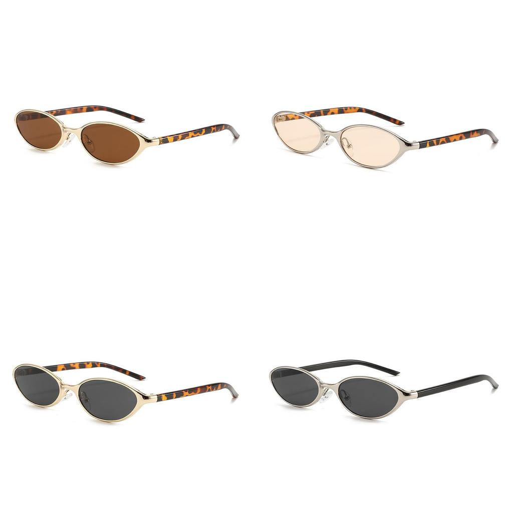 Elliptical Sun Glasses For Women Men Uv400 Anti Uv Stylish Outerwear Mens Fashion Accessories
