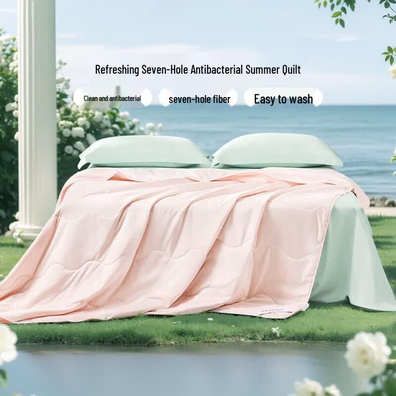 Fuanna Machine Washable Antibacterial Summer Quilt Single 152x210cm