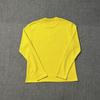 Croteiz Graphic Print Long Sleeve T-Shirt Loose Fit Waffle Knit Top Young Men