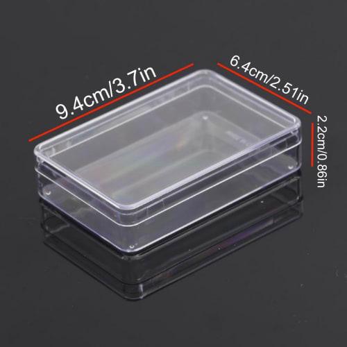 Playing Card Case, Card Game Storage - Transparent Case for Playing Cards | Efficiently Store Playing Cards, Transparent Trading Card Box, Large-Capac