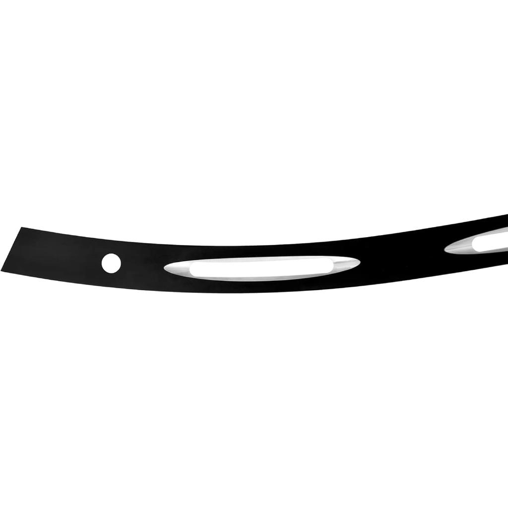 Motorcycle Windshield Trim Fit for Harley Touring Electra Glide Street Glide Trike FLHT FLHTC FLHTCU FLHX 2014-UP Black