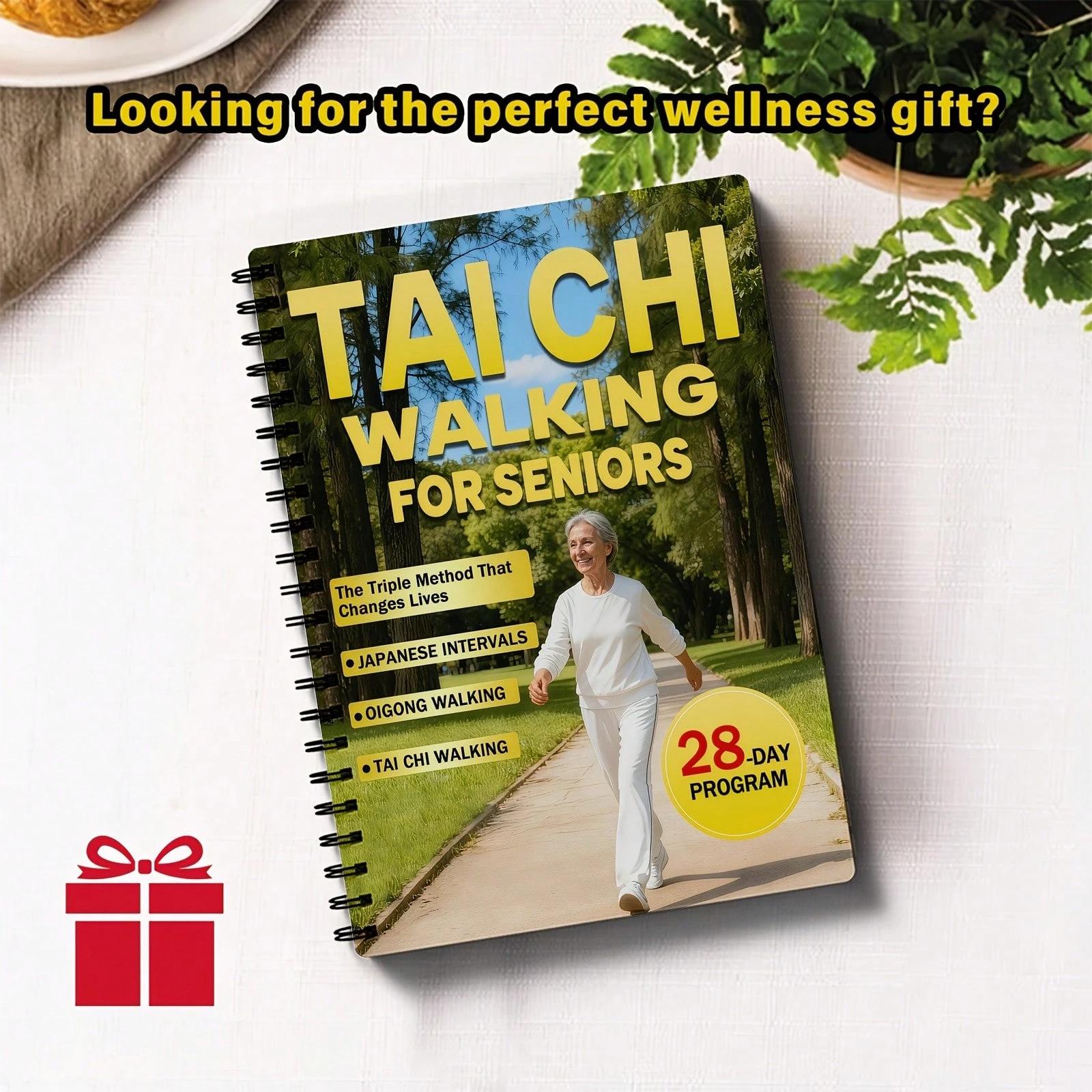 28-Day Tai Chi Walking for Seniors: Training and Planning Notebook