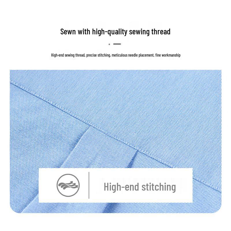 ROMON Men's Spring 100% Cotton Oxford Long Sleeve Shirt