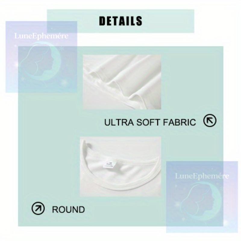 European Size 1pc Women'S Floral Butterfly Bow Print T-Shirt, Casual Crew Neck Short Sleeve Top, Fashionable Sports Tee with Medium Stretch Fabric,