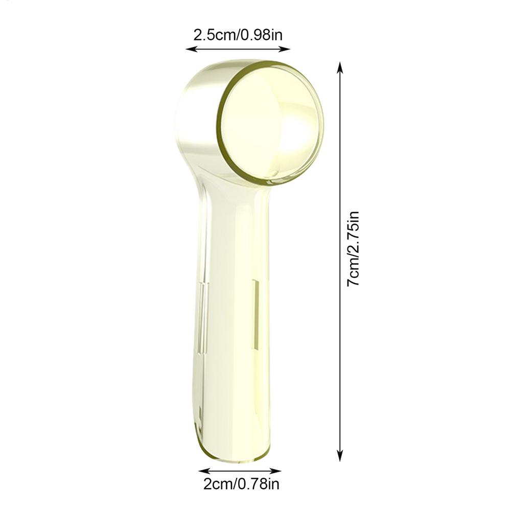 Toothbrush Dustproof Covers Caps Compatible with Braun Oral B Electric Toothbrush Round Replacement Brush Heads Series Protector