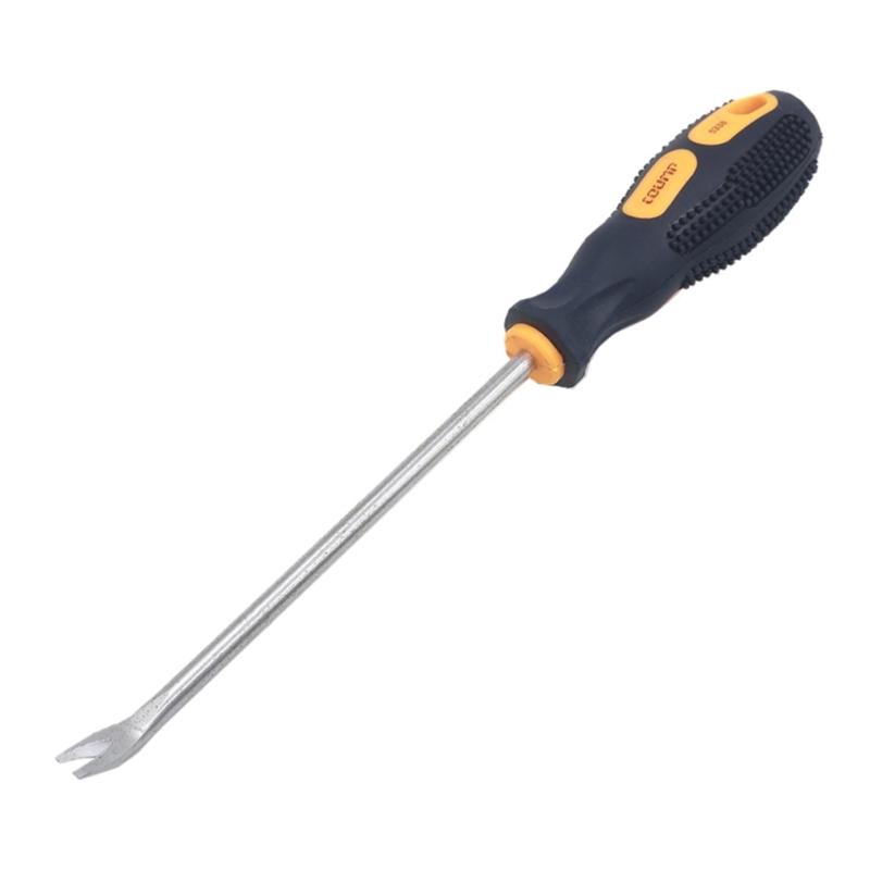 Tack Puller Nail Puller Pry Tool Nail Remover U Type V Type Screwdriver 260mm for Home Workshop Industry Carpenters