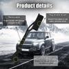 Car Snow Brush and Ice Scraper, Multi-Functional Detachable Snow Brush with Foam Grip, Ice Snow Removal Cleaning Tool for Car Windshield Window,