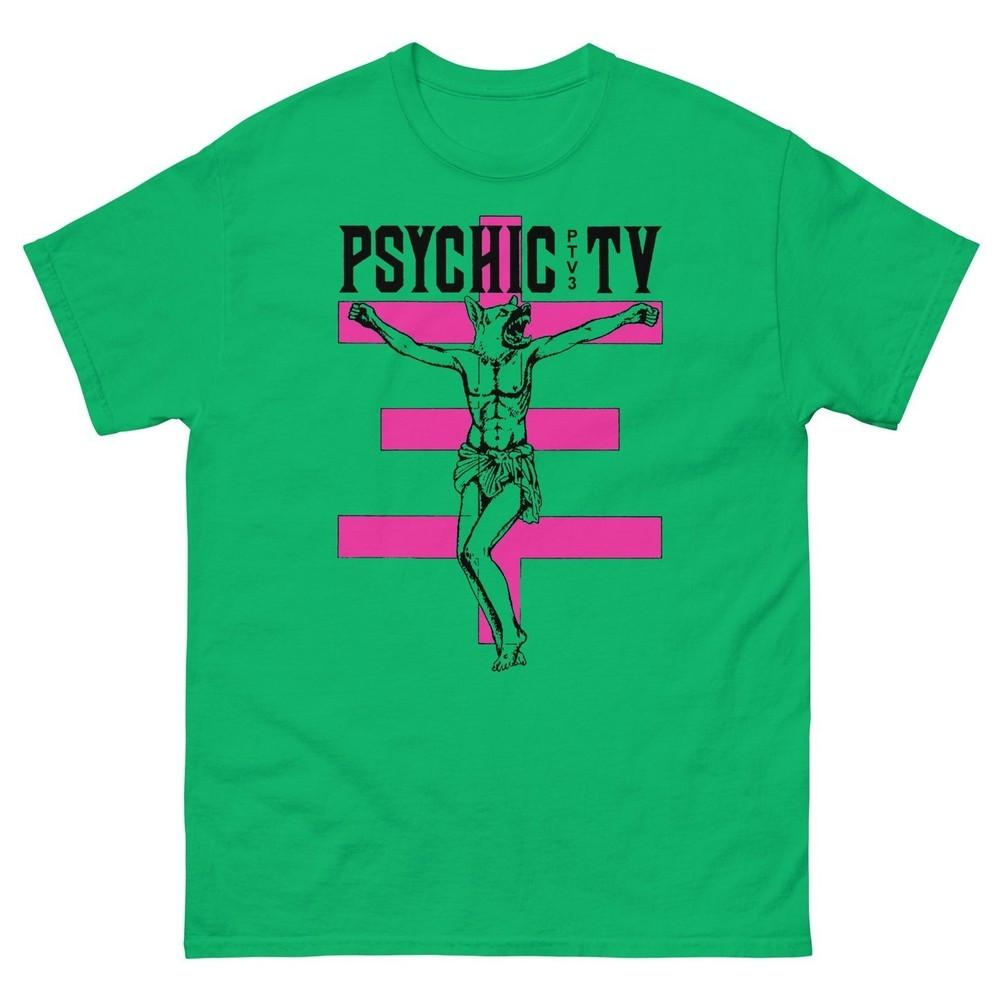Vintage Psychic TV Band PTV3 Green S to 5XL Unisex Shirt SG321 Unisex T-Shirt XXL