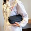 Fashion and Casual Simple Texture Baguette Bag Summer New Women's Shoulder Messenger Bag Small Square Bag